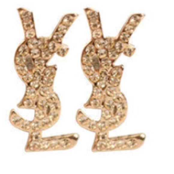 ysl stud earrings